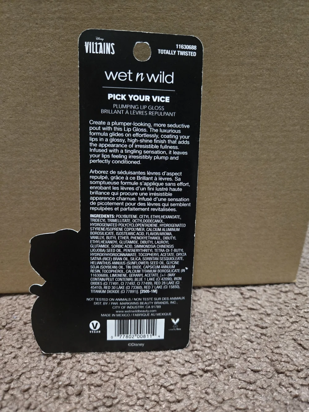 wet n wild Disney Villains 'Pick Your Vice' Plumping Lip Glosss Ursula